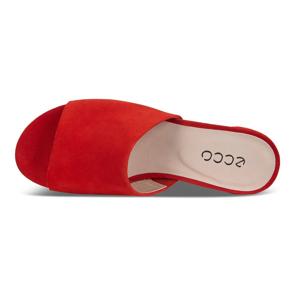 Sandalias Mujer - ECCO Flat Sandals Ii - Rojos - MJZ269807